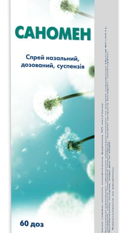 Саномен спрей назальний 50мкг/доза 60 доз