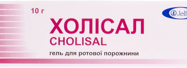 Холісал гель туба 10 г
