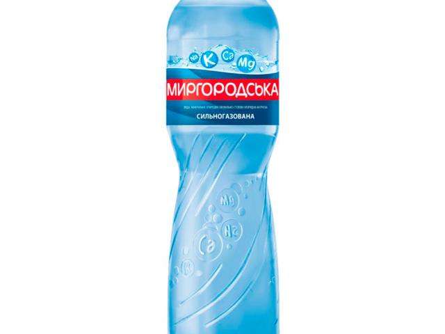 Мінвода Миргородська 1,5л сильногазована
