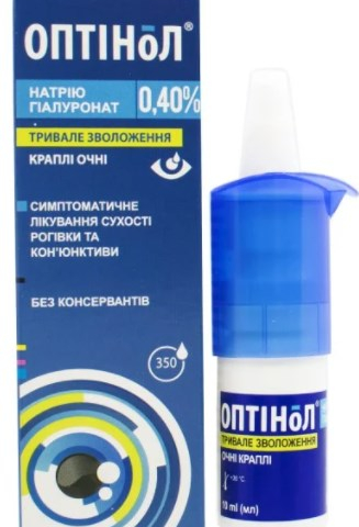 Оптінол краплі очні 0,40% 10мл