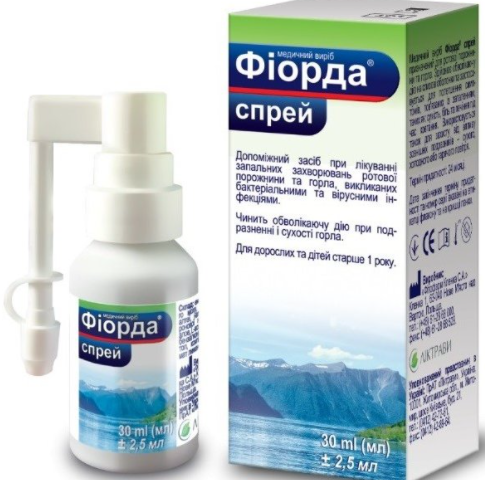 Фіорда спрей 30мл