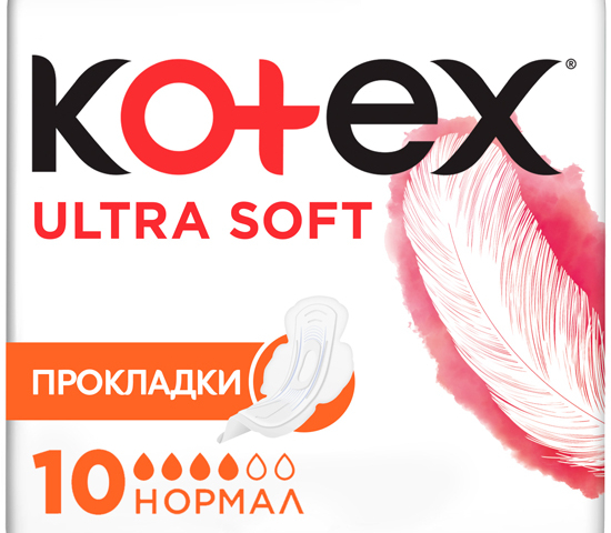 Прокладки Котекс ультра софт нормал №10