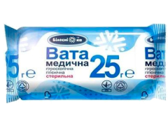 Вата стер 25г ролик