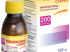 Ніфуроксазид-Сперко сусп 200мг/5мл 100мл фл
