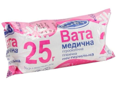 Вата н/ст 25г ролик