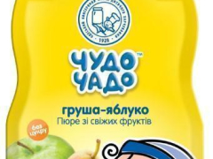 Пюре Чудо-Чадо з груш та яблук без цукру 90г пауч