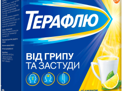 Терафлю від грипу та застуди зі смаком лимону пор д/орал р-ну №10