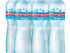 Мінвода Миргородська лагідна 1,5л слабогазована